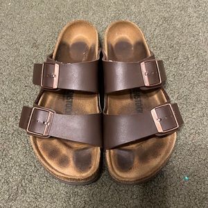 brown arizona birkenstocks